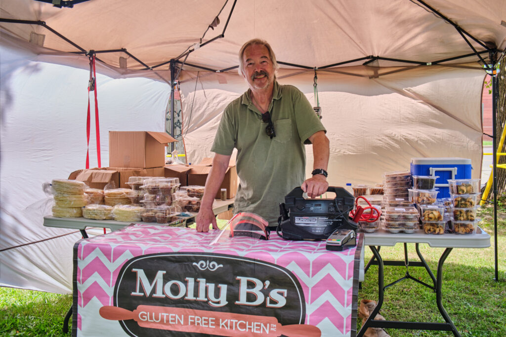 Photo of the Molly Bs Market Stand