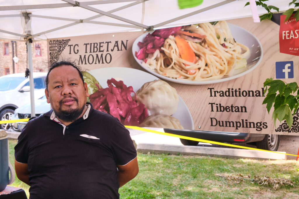 Photo of TC Tibetan MoMo Stand at Montgomery's Inn Farmers' Market