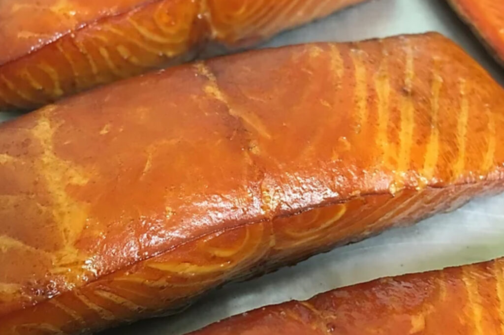 Photo of smoked salmon by the Smoke Bloke