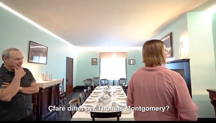 Screenshot from Albanian Montgomery's Inn Tour