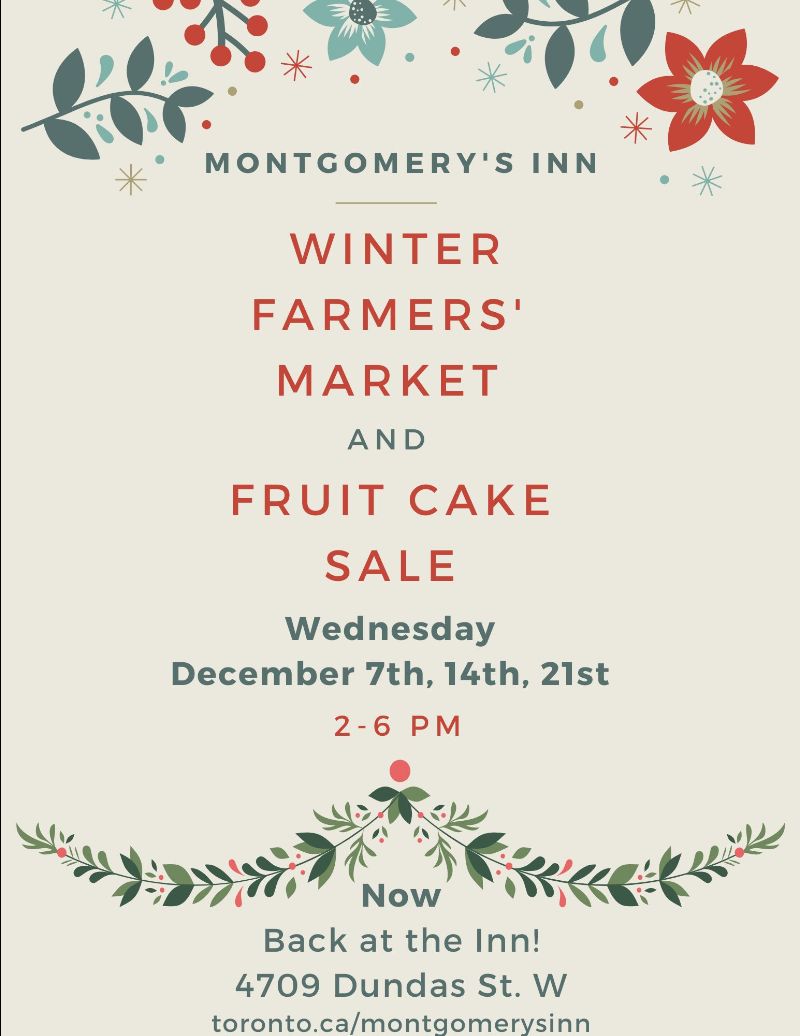 Winter Farmers’ Market and Fruit Cake Sale